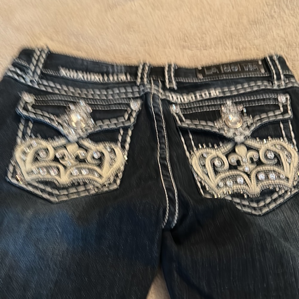 Size 9 boyfriend jeans never worn by LA  idol USA